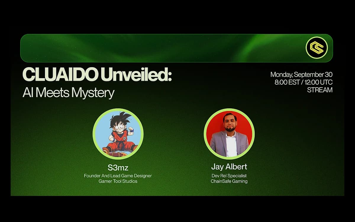 CLUAIDO AI detective game stream
