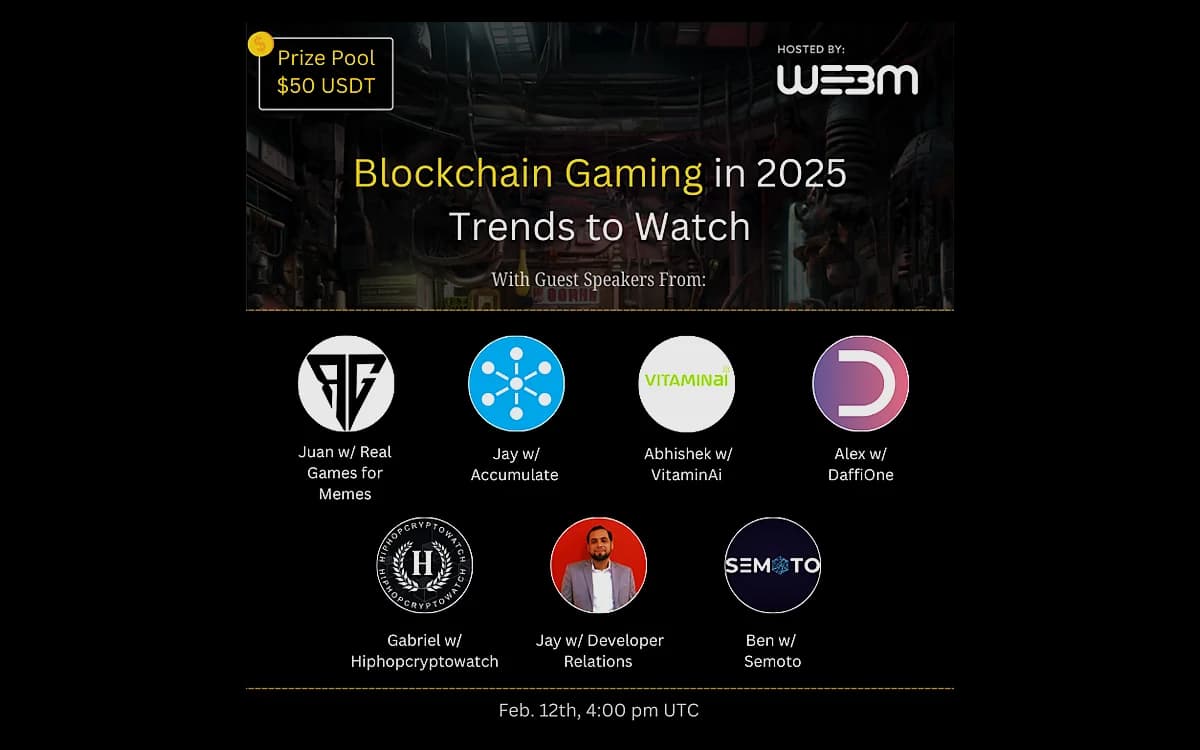 Twitter Space on the future of Web3 gaming